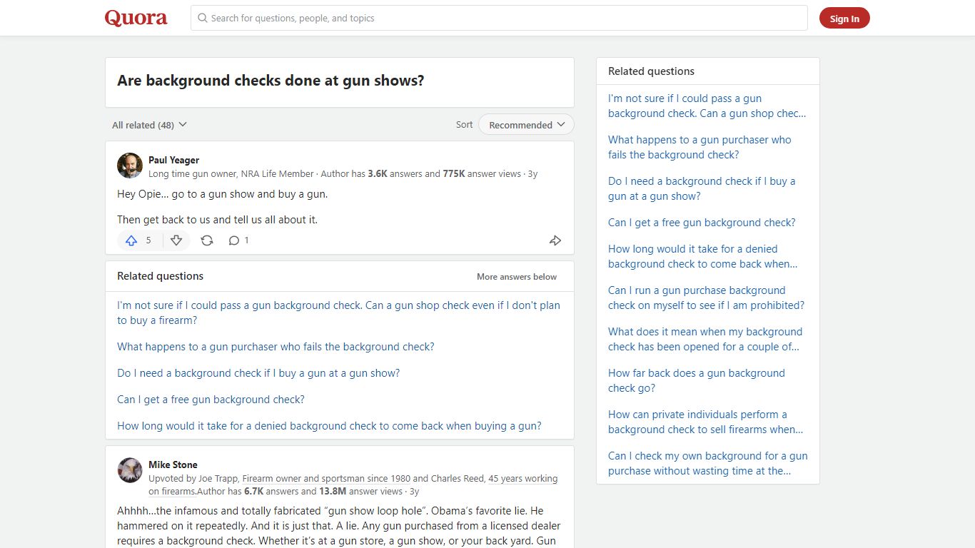 Are background checks done at gun shows? - Quora